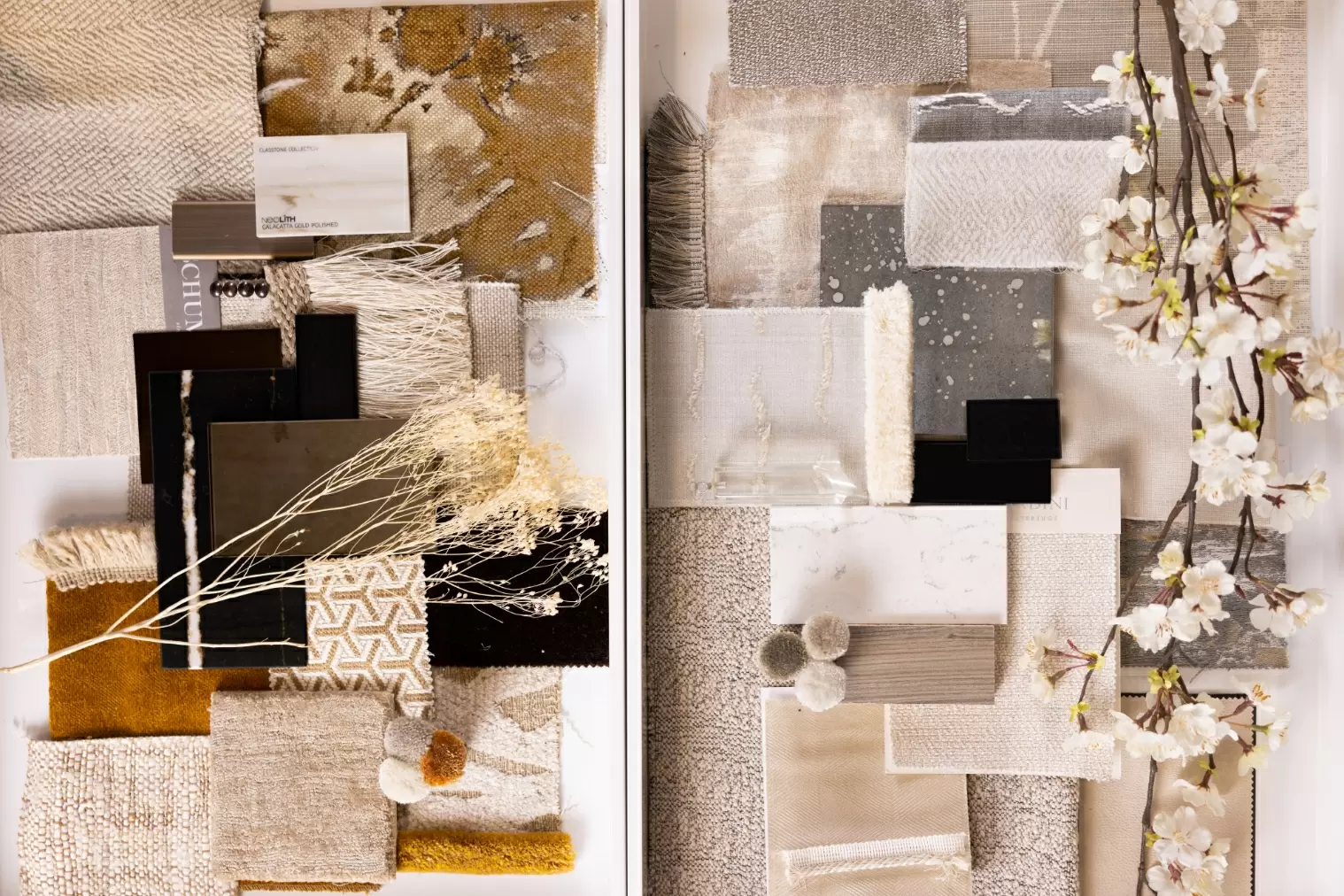 Fabric and Material samples