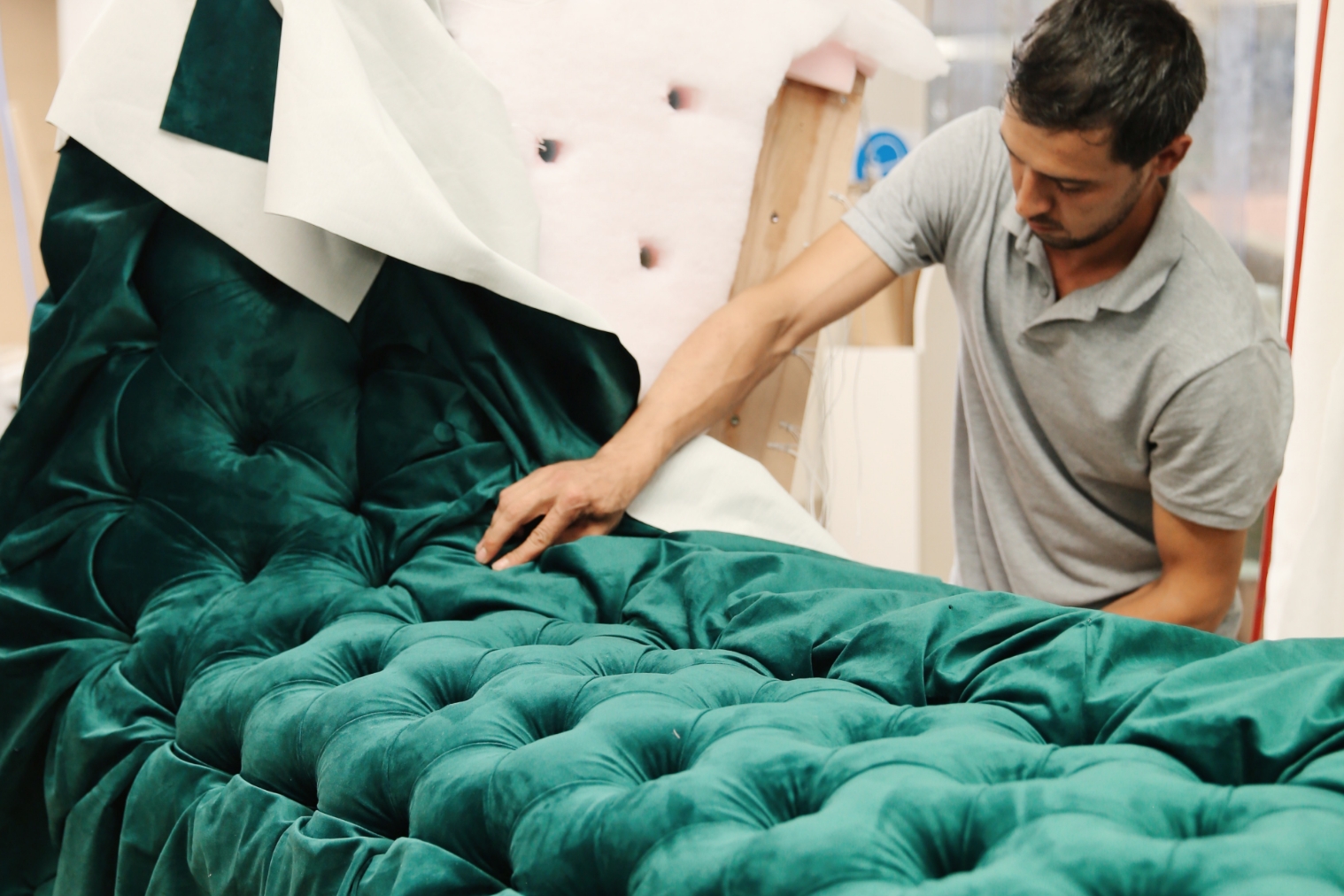 Deep Buttoning upholstery