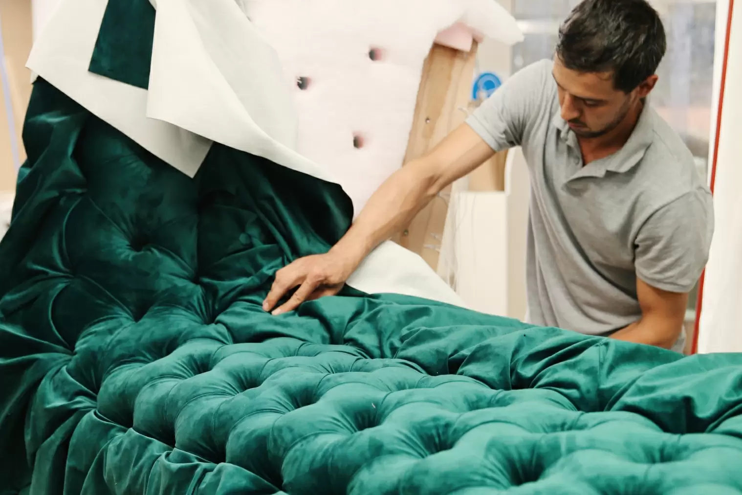 Deep Buttoning upholstery